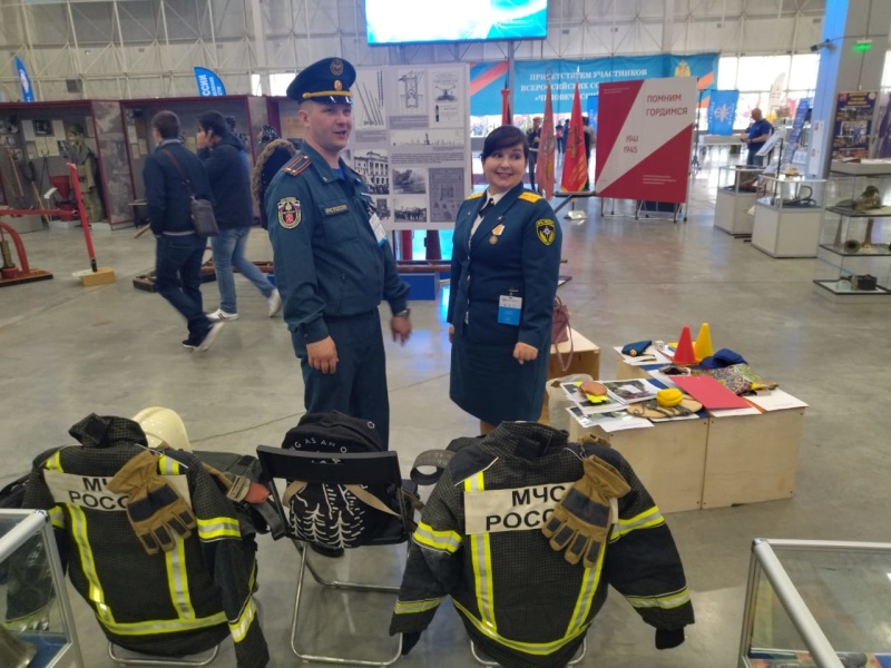 Пожарно-технические выставки Кубани приняли участие в Международном салоне «Комплексная безопасность - 2021»