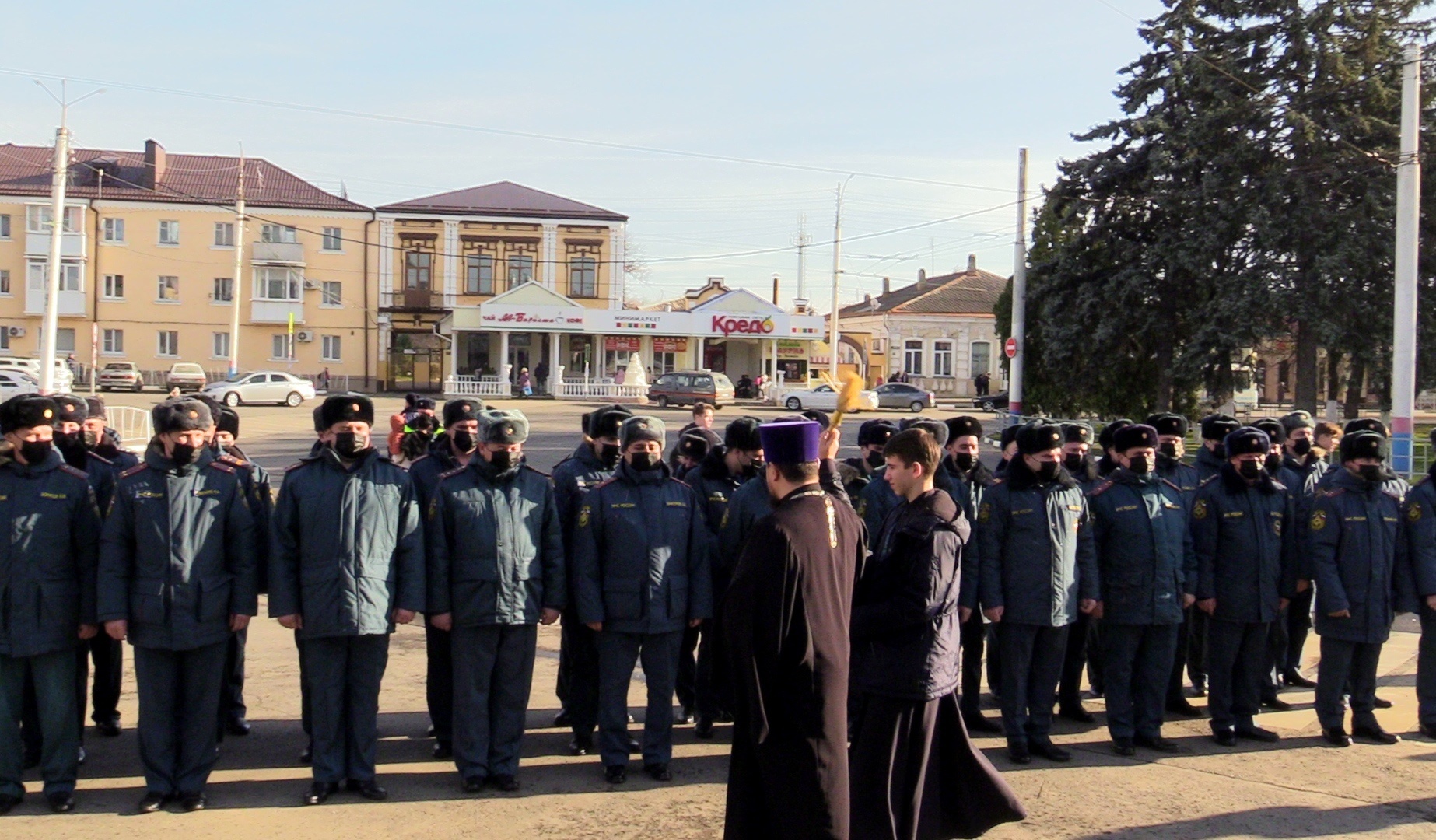 В Армавире открыли «Аллею огнеборцев» (+видео) - Новости - Главное  управление МЧС России по Краснодарскому краю