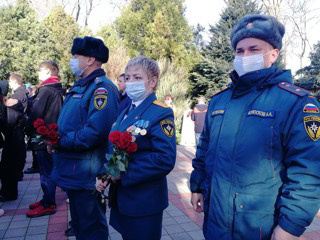 В Анапе прошла акция памяти, посвящённая погибшим в Чечне