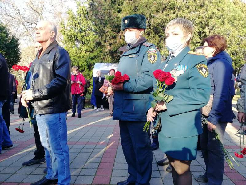 В Анапе прошла акция памяти, посвящённая погибшим в Чечне