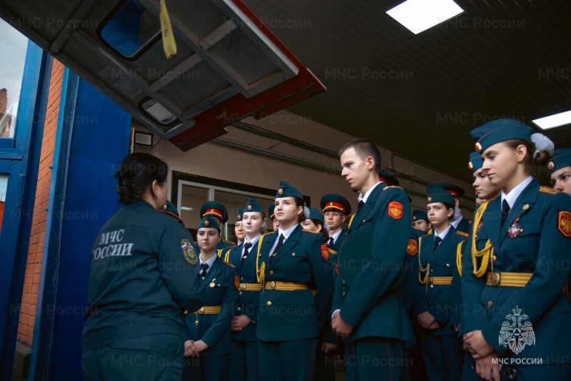 Профориентационная программа проведена для воспитанников Почетного караула Краснодара (+видео)