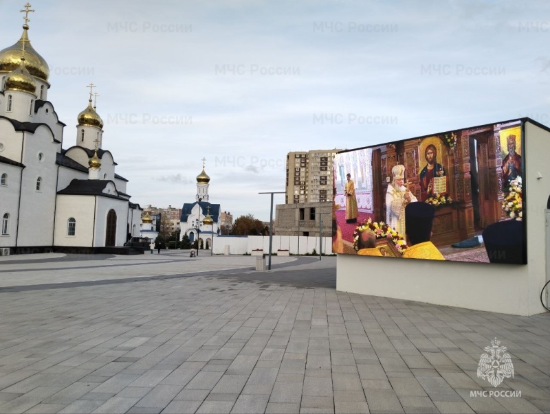 Социальную рекламу по профилактике пожарной безопасности транслируют на уличных мониторах в Анапе (+видео)