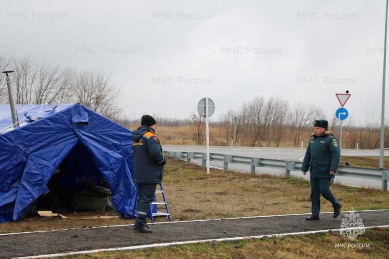 Пожарные и спасатели Тихорецкого района приняли участие в штабной тренировке