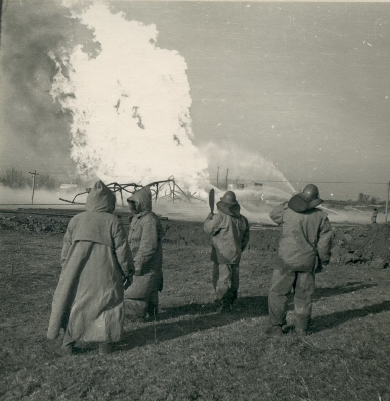 22 января 1965 года произошел пожар на  буровой скважине № 265 у села Киевское Крымского района Краснодарского края